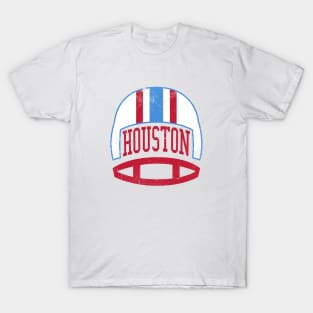 Houston Retro Helmet - White T-Shirt